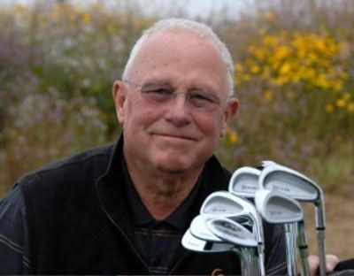 David Butler — Dr. Grip — with a set of his Butler Irons